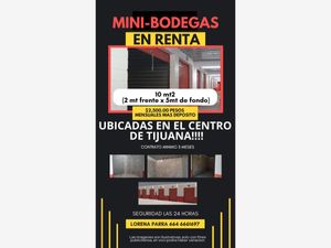Bodega en Renta en Zona Centro Tijuana