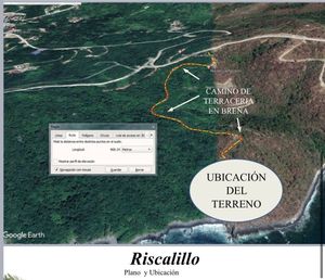 Terreno en venta en Riscalillo punta garrobo