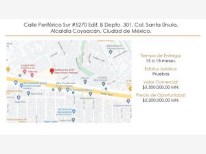 Departamento en Venta en Pedregal de Santa Úrsula Coyoacán