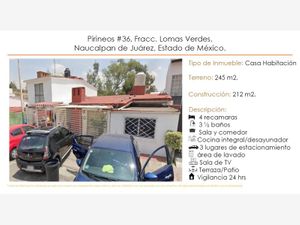 Casa en Venta en Lomas Verdes 4a Sección Naucalpan de Juárez