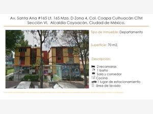 Departamento en Venta en Culhuacán CTM Sección IX-A Coyoacán