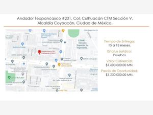 Departamento en Venta en Culhuacán CTM Sección V Coyoacán