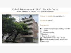 Departamento en Venta en Del Valle Centro Benito Juárez