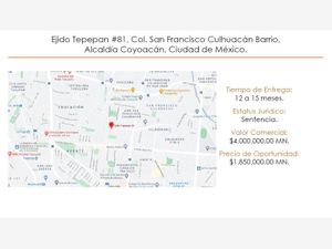 Casa en Venta en Ex-Ejido de San Francisco Culhuacán Coyoacán