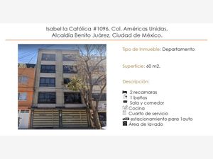 Departamento en Venta en Americas Unidas Benito Juárez