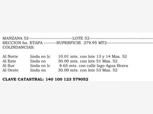 Terreno en Venta en Cumbres del Lago Querétaro