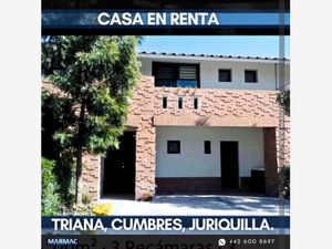 Casa en Renta en Cumbres de Juriquilla Querétaro