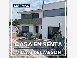 Casa en Renta en Villas del Mesón Querétaro