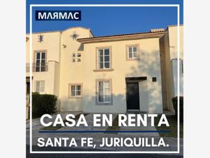 Casa en Renta en Juriquilla Santa Fe Querétaro