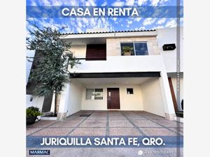 Casa en Renta en Hacienda Juriquilla Santa Fe Querétaro