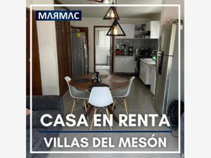 Casa en Renta en Villas del Mesón Querétaro