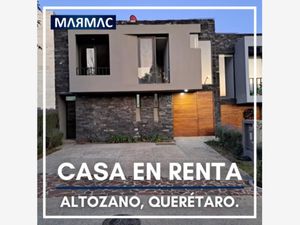 Casa en Renta en Altozano el Nuevo Querétaro Querétaro