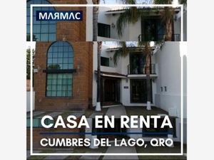 Casa en Renta en Cumbres del Lago Querétaro