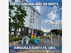 Departamento en Renta en Juriquilla Santa Fe Querétaro