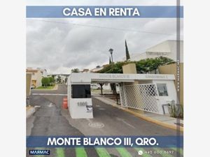 Casa en Renta en Monte Blanco III Querétaro