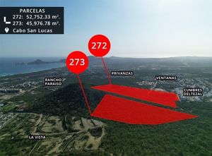 Lote en venta en el tezal en Cabo San Lucas corredor turistico tierra en venta