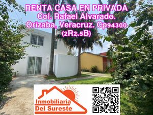 Casa en Renta en Rafael Alvarado Orizaba