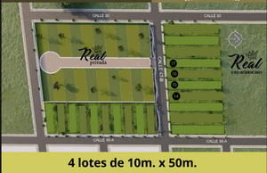 Lotes en residencial "Real"