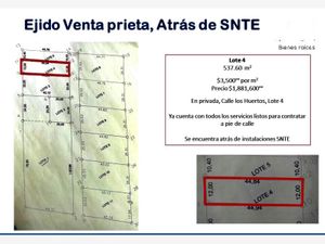 Terreno en Venta en Carlos Rovirosa Pachuca de Soto