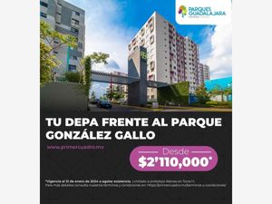 Departamento en Venta en San Carlos Guadalajara