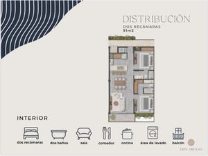 Departamento en Venta en Isla del Amor Alvarado