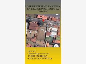 Terreno en Venta en La Virgen Metepec