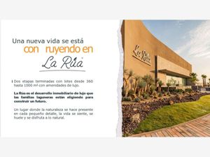 Terreno en Venta en La Rúa Residencial Torreón