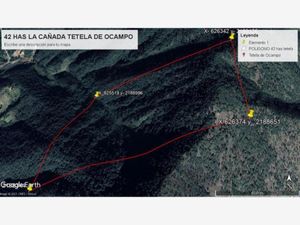 Terreno en Venta en La Cañada Tetela de Ocampo