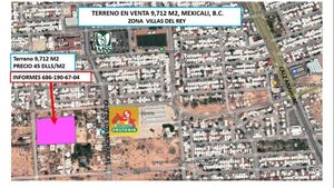 Terreno en Comercial en Venta,  de 9,712m2 en Xochimilco