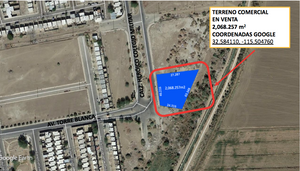 Terreno Comercial en Venta de 2,068 m