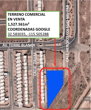 Terreno en Venta de 1,527.56m en Hacienda de las Torres