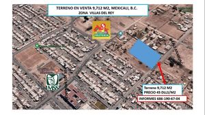 Terreno en Comercial en Venta,  de 9,712m2 en Xochimilco