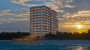 Departamento pre venta Cancún frente al mar