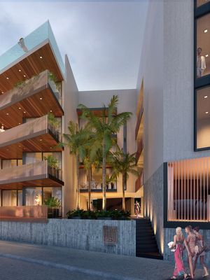 Departamento en venta en Playa del Carmen, frente al mar