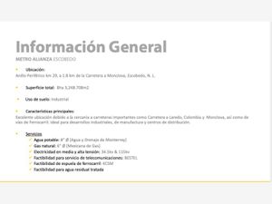 Terreno en Venta en Centro Industrial IGS Escobedo General Escobedo