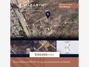 Terreno en Venta en Miramar Mazatlán