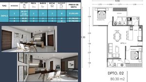 Departamento en Venta en Campo Azul