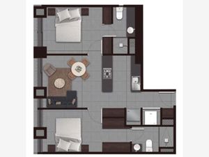 Departamento en Venta en Moderna Guadalajara