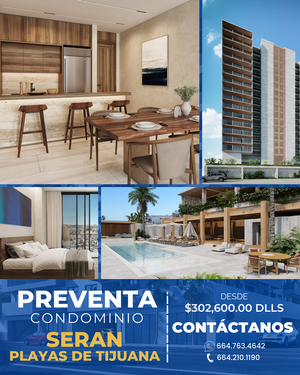 PREVENTA CONDOMINIOS TORRE SERAN 2 HAB.