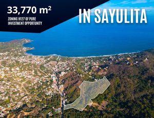 TERRENO EN VENTA EN SAYULITA RIVIERA NAYARIT