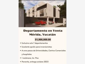 Departamento en Venta en Sodzil Norte Mérida