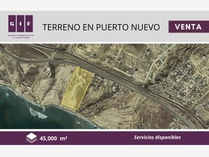 Terreno en Venta en Puerto Nuevo Playas de Rosarito