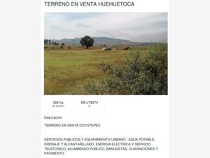 Terreno en Venta en Barranca Prieta Huehuetoca