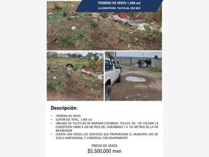 Terreno en Venta en La Concepcion Tultitlán