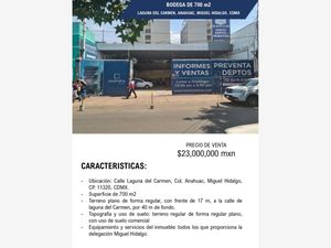 Bodega en Venta en Anáhuac I Sección Miguel Hidalgo