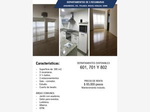 Departamento en Renta en Polanco I Sección Miguel Hidalgo