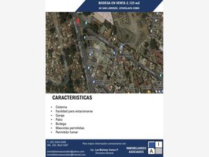 Bodega en Venta en San Lorenzo Iztapalapa