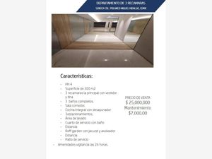 Departamento en Venta en Polanco I Sección Miguel Hidalgo