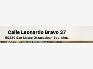 Terreno en Venta en San Mateo Otzacatipan Toluca