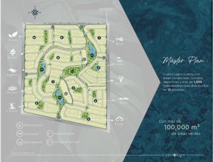 CUATRO LAGOS- YUCATÁN - LOTES RESIDENCIALES DESDE  $1,300 M2